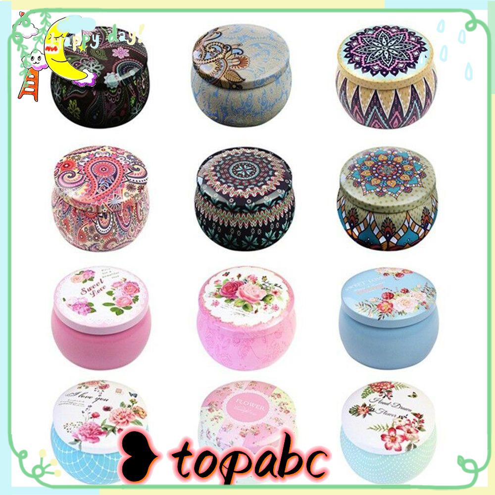 Top Candy Besi Kotak Perhiasan Pil Mawar Tea Pot Timah Dampproof Wadah Trinket Tinplate