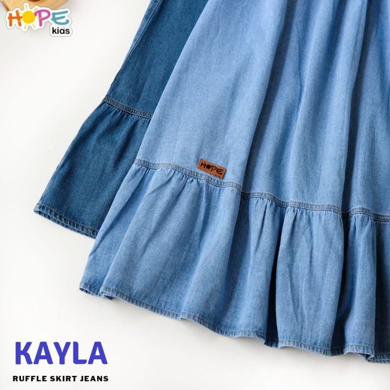 Ruffle Skirt Panjang