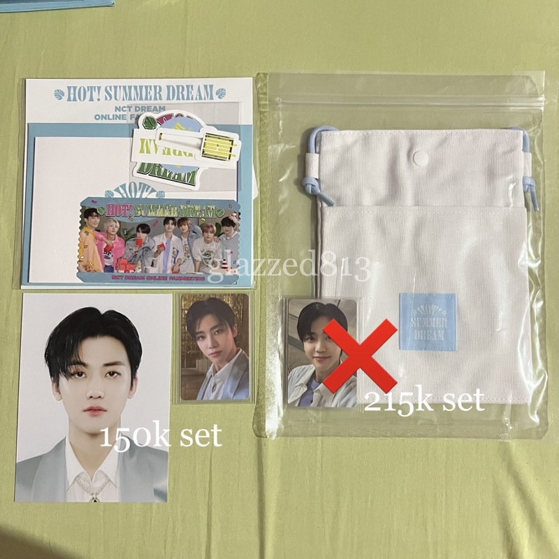 Jual nct dream - AR ticket set hot summer dream 5th anniv fanmeeting