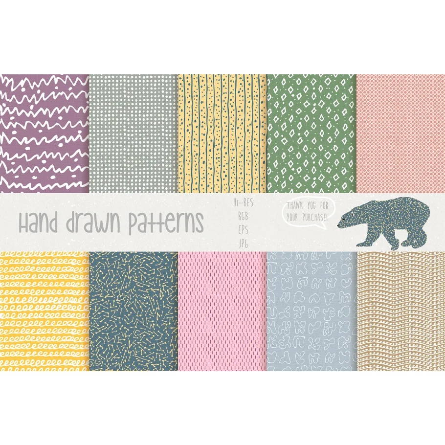 Hand Drawn Patterns#1