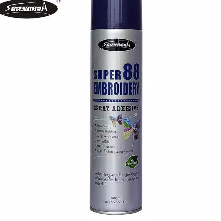 

Dijamin Awet spray adhesive super 88 - lem semprot
