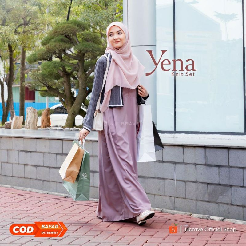 YENA KNIT SET DRESS JILBRAVE