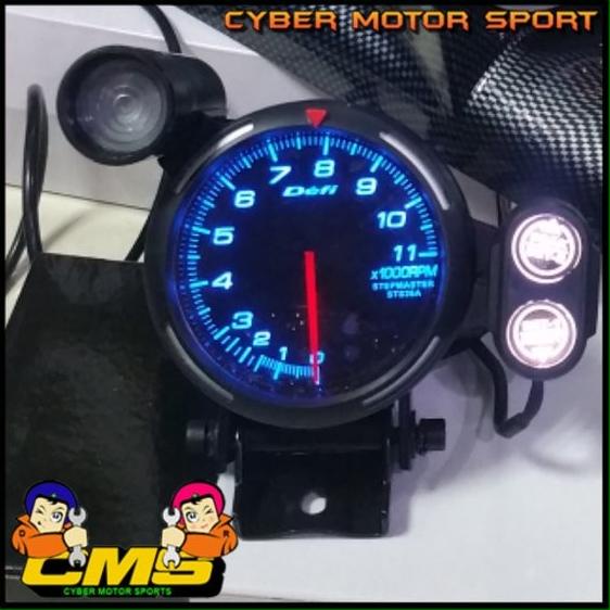 Tachometer Defi Rpm Universal. Tachometer Mobil. Takometer Rpm Defi
