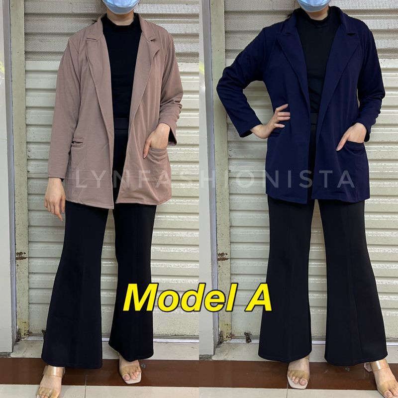 BLAZER WANITA KOREA PREMIUM/BLAZER OFFICE CASUAL WANITA/MAHALINI