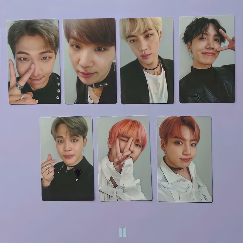 OFFICIAL FAKE LOVE LIGHTS JAPAN PHOTOCARDS BTS RM NAMJOON JIN SEOKJIN YOONGI SUGA JIMIN TAE V TAEHYU