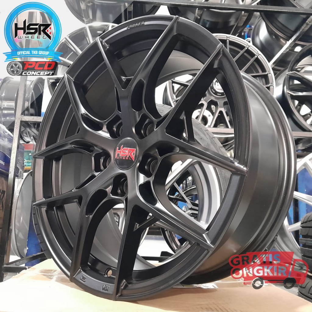 PRODUK TERLARIS R17 VELG MOBIL R17 INNOVA XL7 XPANDER HRV R17 HITAM