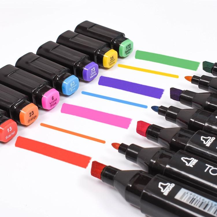 

➥Motif Terkini Touch Spidol Dual Side Fine Art Marker 12 / 24 / 30 / 36 / 40 / 48 / 60 / 80 / 168 / double headed marker set Multi Color Hanya Jual Produk Ori