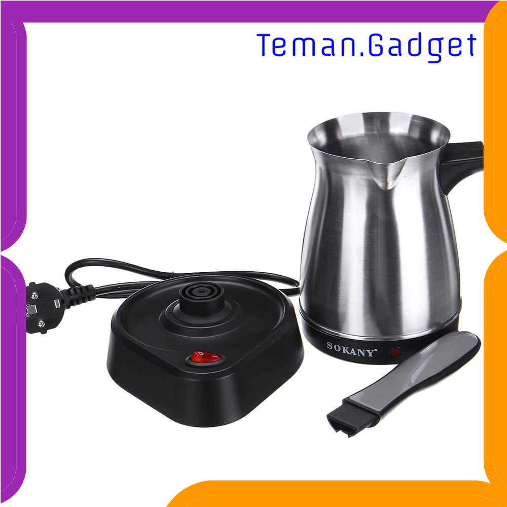 TG - DPR SOKANY Teko Pemanas Elektrik Kopi Espresso Turki 600W 500ml - SK-214