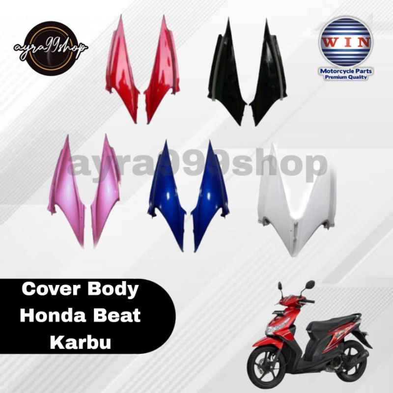 Cover Body Besar Honda Beat Karbu Old Merk Win  Murah