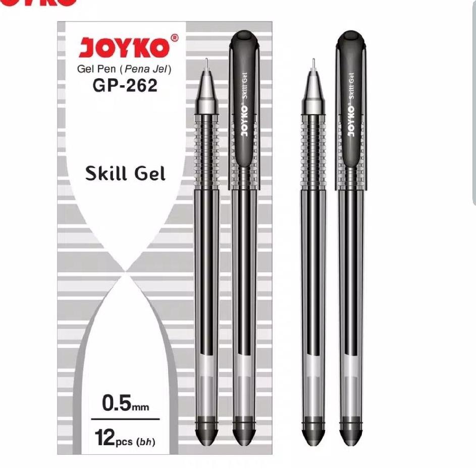 

Ready stock❈ PRNNV [DAVIS]Gel pen Joyko GP 262 Skill Gel (12 pcs) 94 ➚Sale