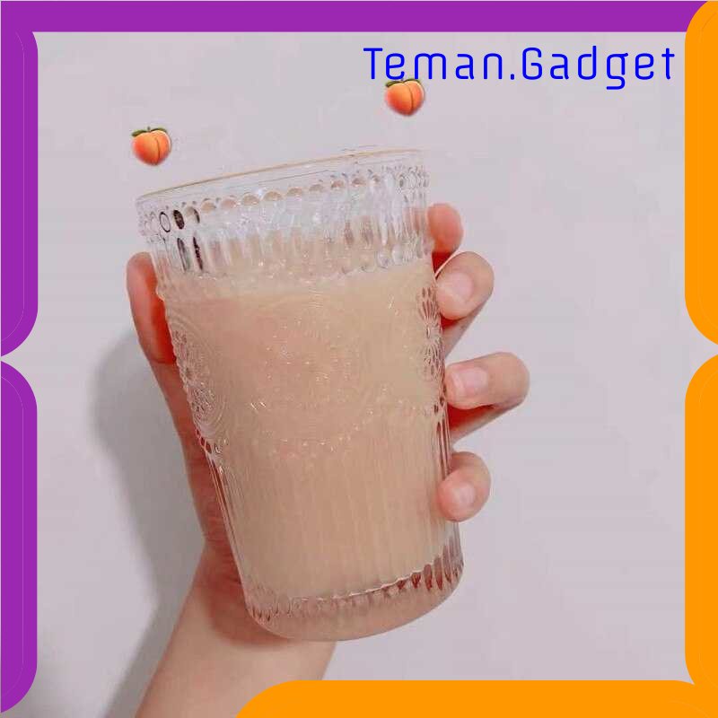 TG - DPR Loveyalty Gelas Cangkir Sunflower Glass Cup 360 ml - YJ09