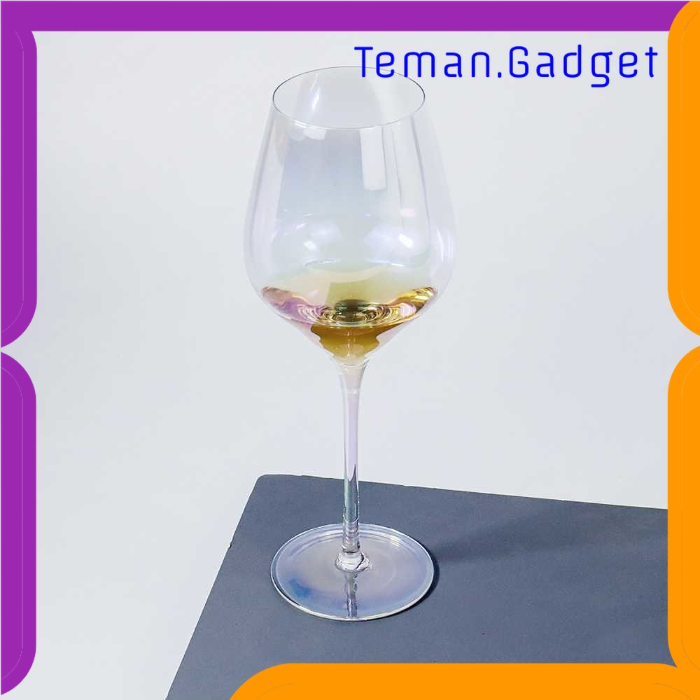 TG - DPR LOULONG Gelas Cangkir Glass Crystal Wine Rainbow 650ml - XR1025