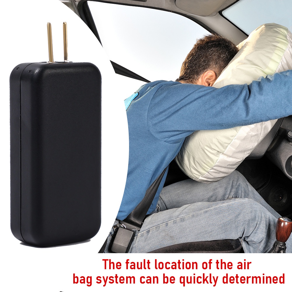Car Airbag Simulator Seat Belt Side Air Curtain Internal Resistance Substitutor Bypass Fault Finding Diagnostic Tnstrument Alat Perbaikan Sistem SRS Untuk Auto Car SUV Off-Road