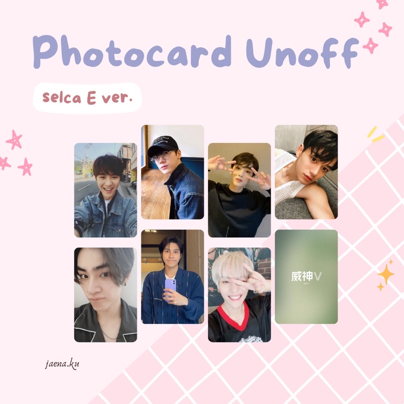 [WAYV] PHOTOCARD UNOFF WAYV #3 SELCA BOYFRIENDABLE