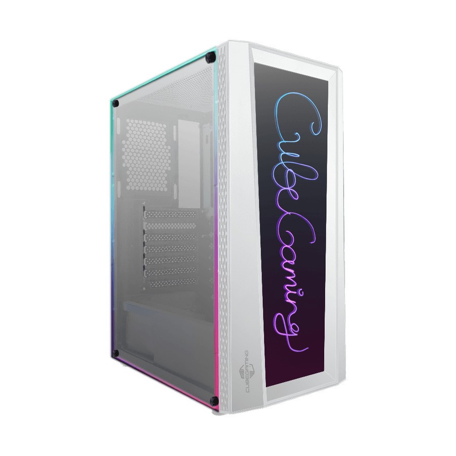 Casing CUBE GAMING WRITE - ATX - WRITEABLE FRONT &amp; SIDE PANEL (M-ATX)