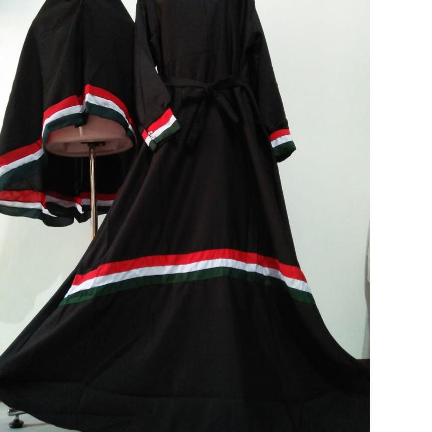 limited Edition✔️Gamis SET BERGO palestina Palestine palestin khimar syari muslim muslimah outfit mu