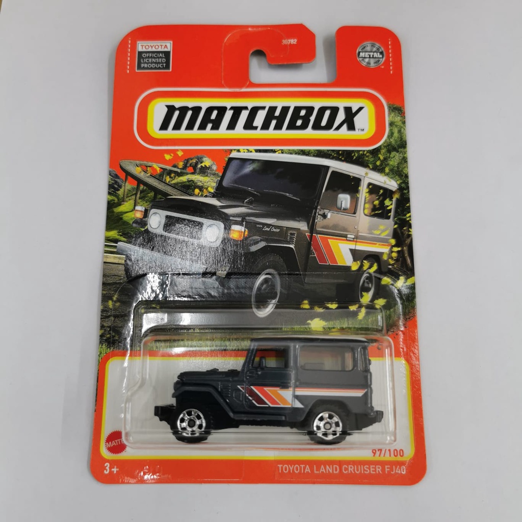 Matchbox TOYOTA LAND CRUISER HITAM F22 MBX