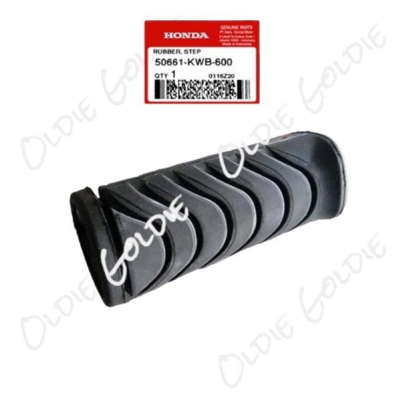 50661-KWB-600 Karet Foot Step Blade Revo 110 Supra X 125 Helm In Fi AHM 50661-KWB-600