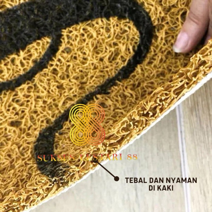 Keset Anti Slip Keset Kaki Karpet Pintu Premium Mat Mie Bihun 50 x 70