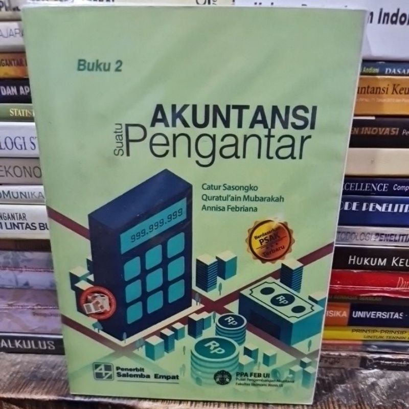 Jual Akuntansi Suatu Pengantar Buku 2 By Catur Sasongko | Shopee Indonesia