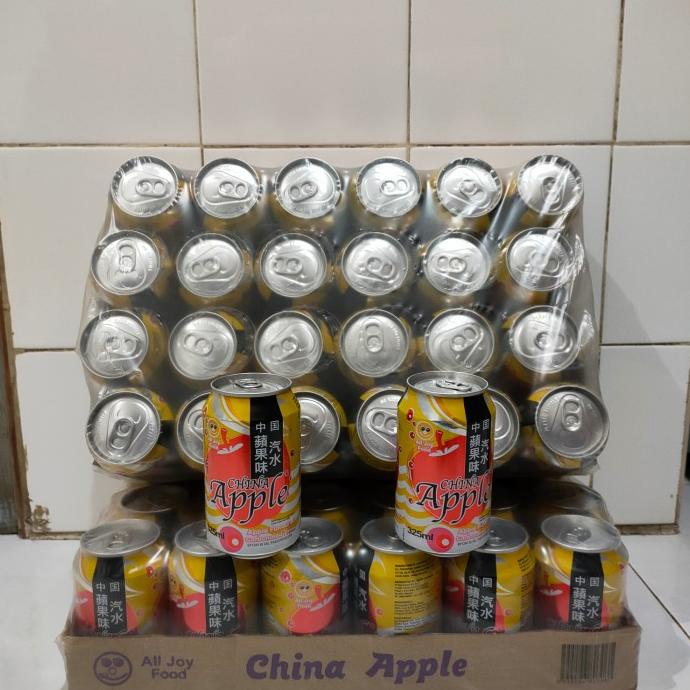 Jual Minuman Kaleng Apel China China Apple 1 Krat Isi 24 Kaleng 325 Ml Shopee Indonesia 8655