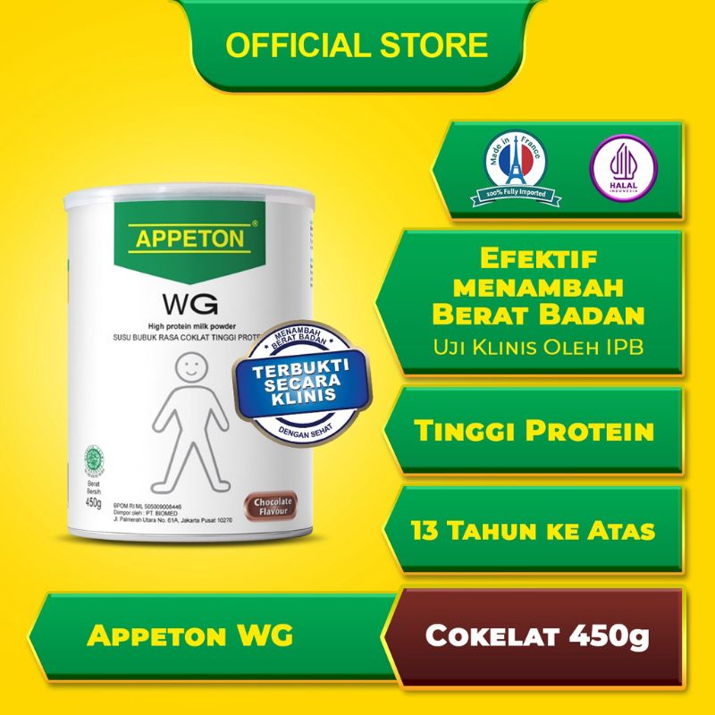 

APPETON WEIGHT GAIN Penambah berat badan 100% ORIGINAL
