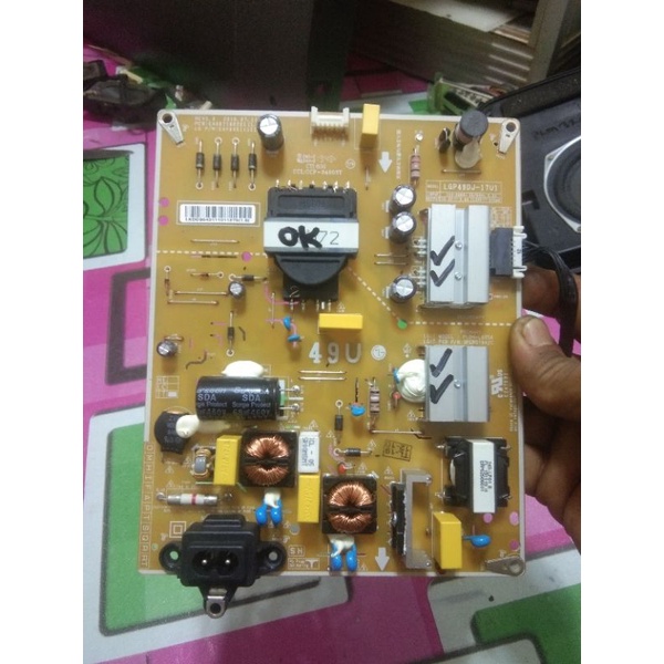 Psu power supply smart tv LG 49UM7290PTD 49UM7290 49UM72