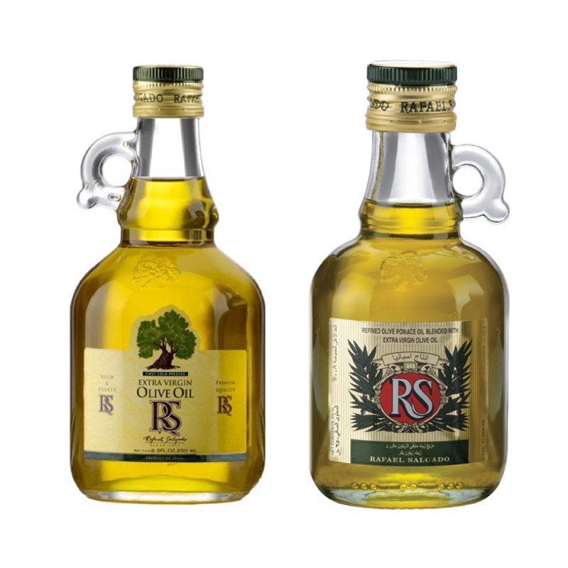 

RAFAEL SALGADO Olive Oil 250ml / RAFAEL / SALGADO / Olive / Oil / 250ml / Minyak / Zaitun / Extra / Virgin / Goreng / Refined / Pomace