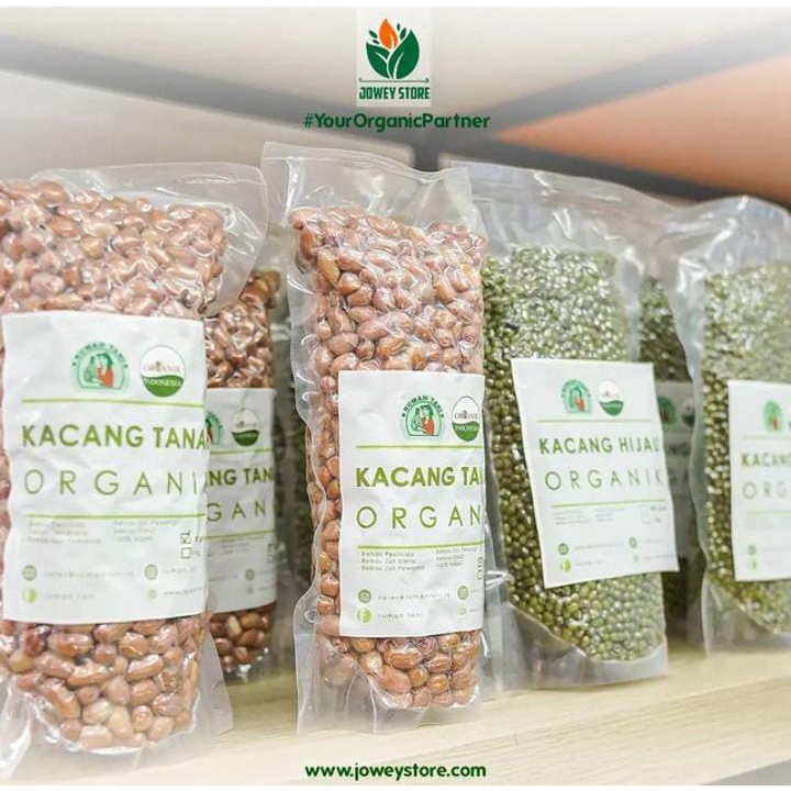 

KACANG TANAH / KACANG HIJAU ORGANIK RUMAH TANI - 500gr