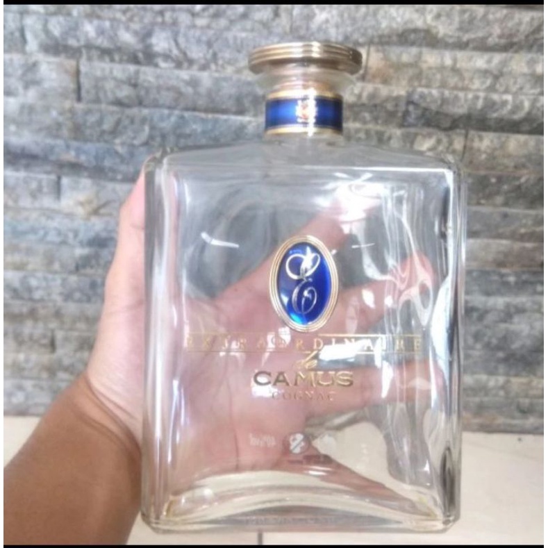 Botol Kosong Camus Extraordinary Langka Pajangan Vintage