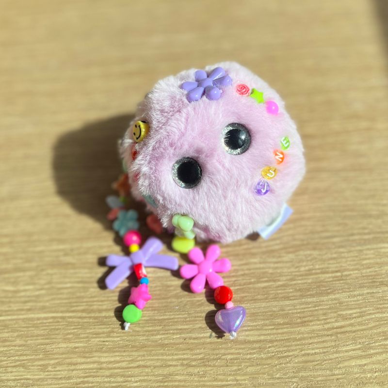[belum termasuk boneka] Name your worry pet - accesoris beads jimo