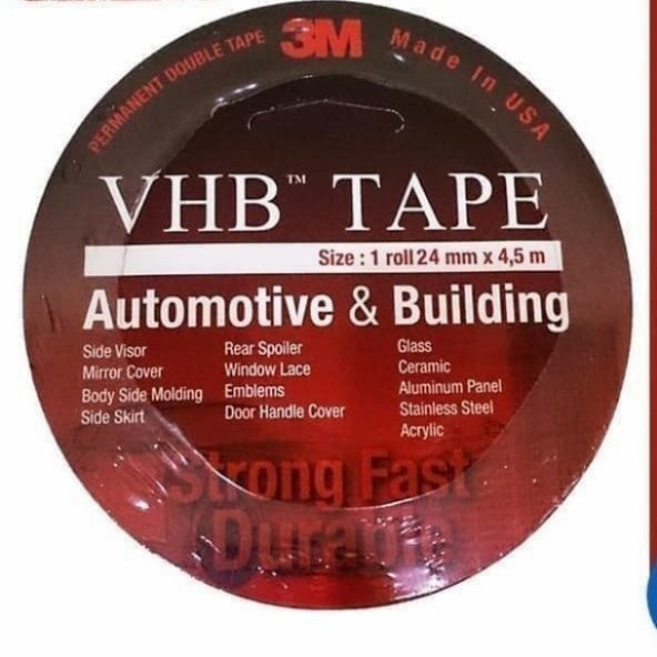 

✨NEW✨ - Double Tape VHB 24mm - Double Tape 3M VHB 24mm - Lem 3M Super Kuat