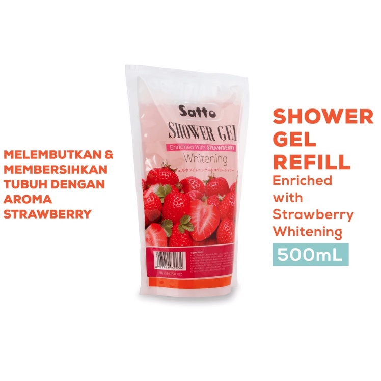 Satto Shower Gel  - Refill 500 ml