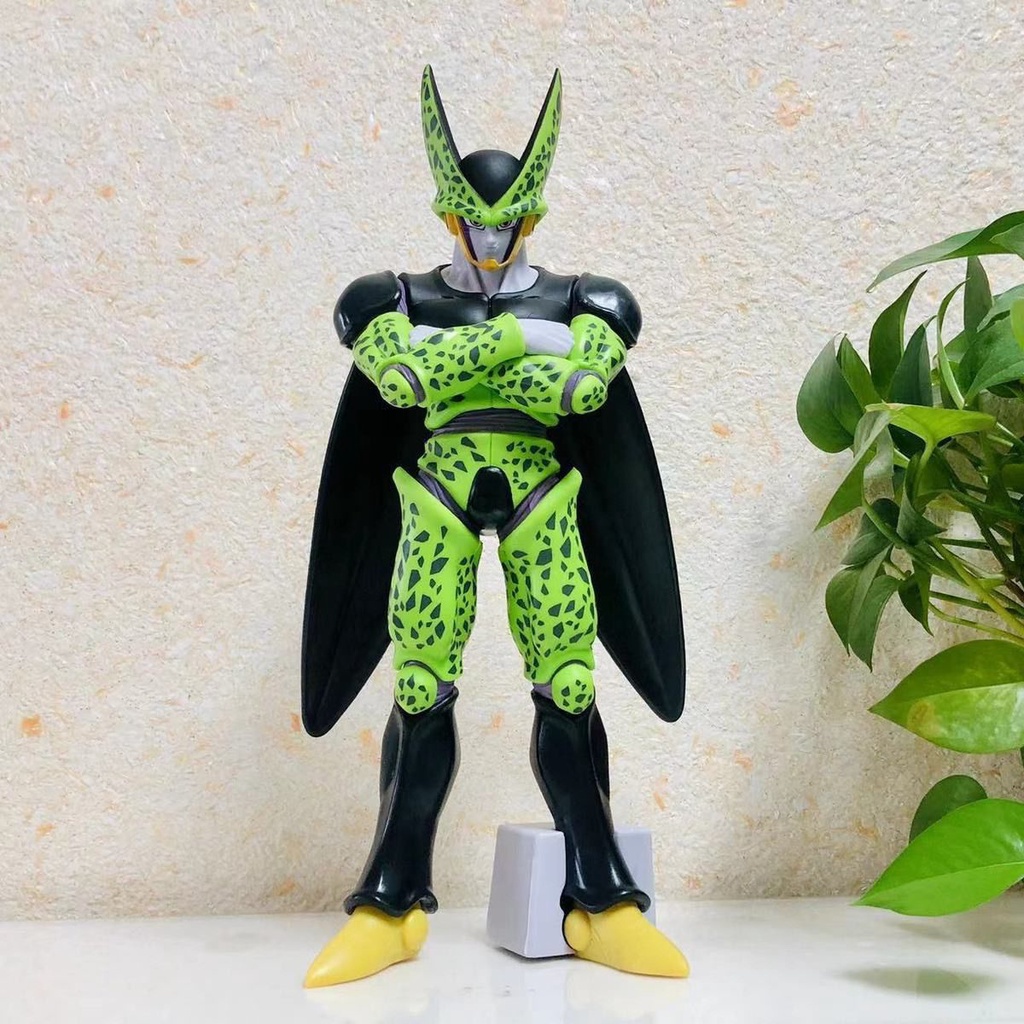 32cm Dragon Ball Anime Figure Bola Naga Perfect Cell Besar Action Figure Pvc Model Koleksi Patung Mainan Untuk Hadiah Anak