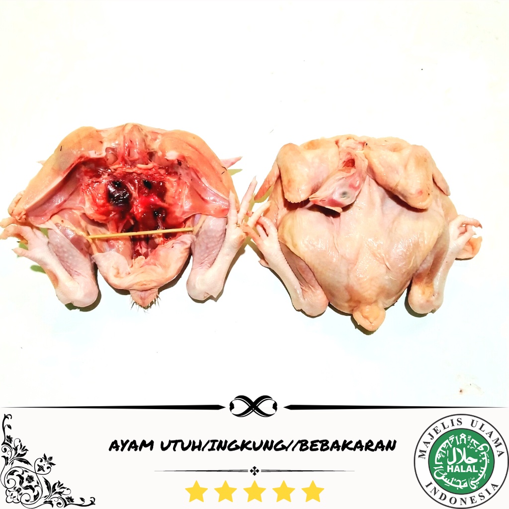 

AYAM UTUH/INGKUNG/BEBAKARAN