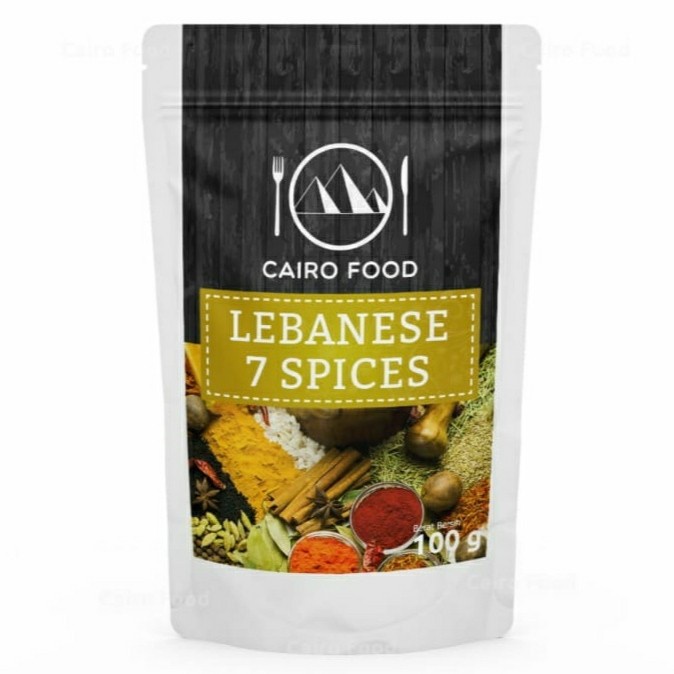 

⭐BISA COD⭐ BUMBU INSTAN LEBANESE 7 SPICES ISI 100 GRAM BRAND CAIRO FOOD