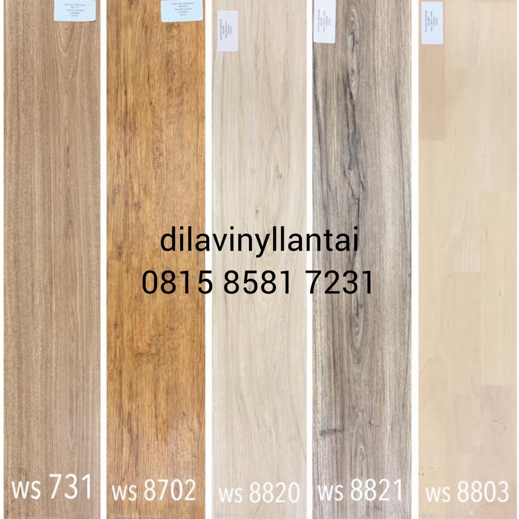 Vinyl Lantai Woosoung | Vinyl Motif Kayu Korea Tebal 3mm