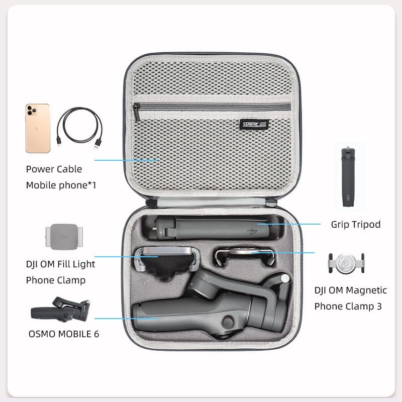 STARTRC Carrying Bag Purse Storage Box for DJI Osmo Mobile 6 DJI OM 6