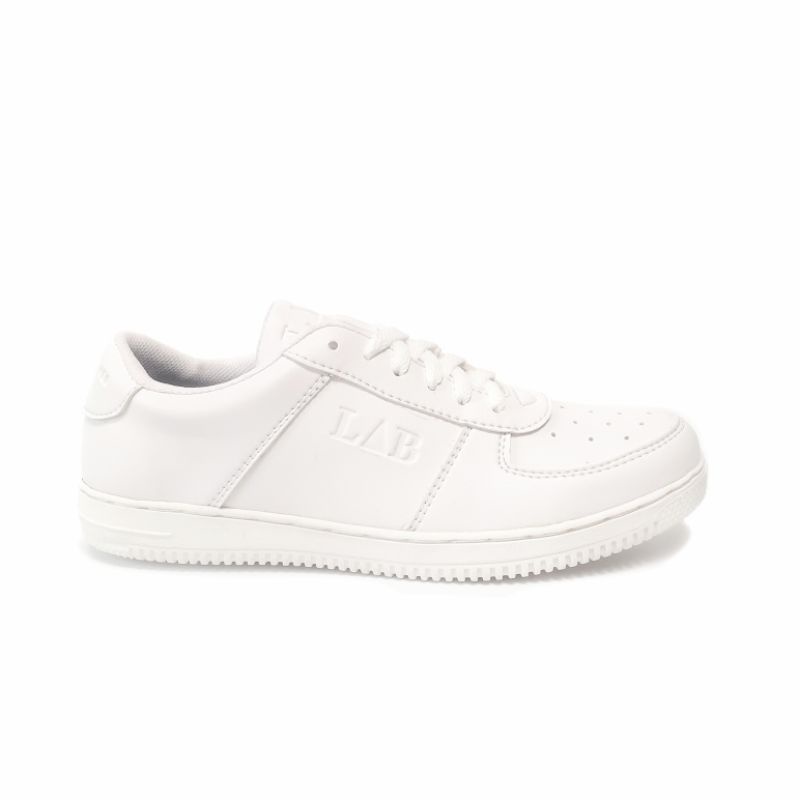 Sepatu casual sneakers white pria wanita