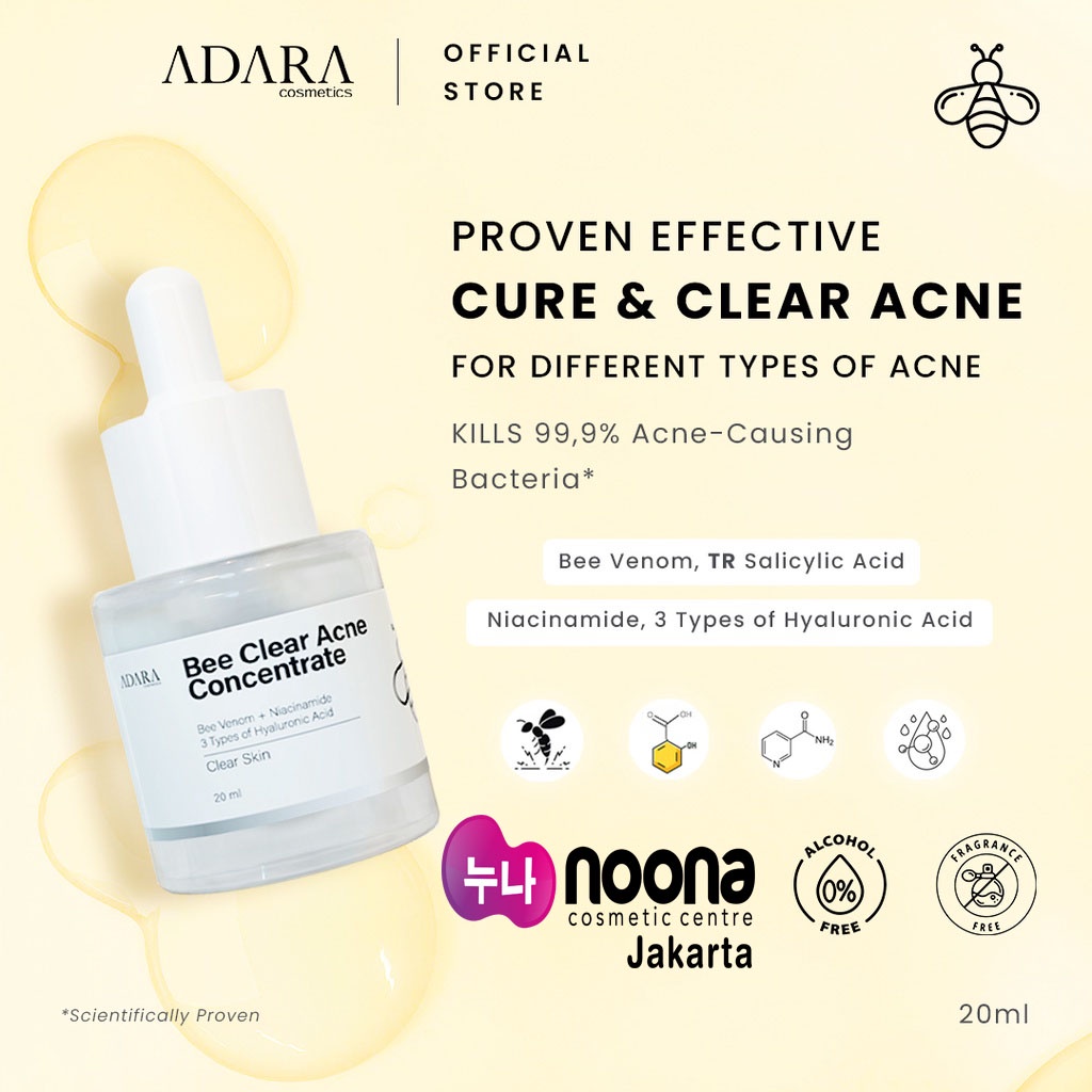 ADARA BEE CLEAR ACNE CONCENTRATE 20ML