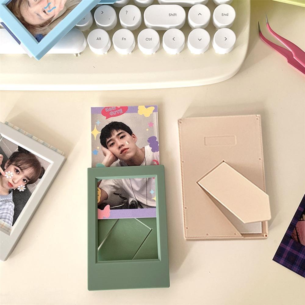 [Elegan] Tempat Foto Mini Kreatif Tempat Foto Polaroid Home Decor Mudah Digunakan Classic Photo Holder