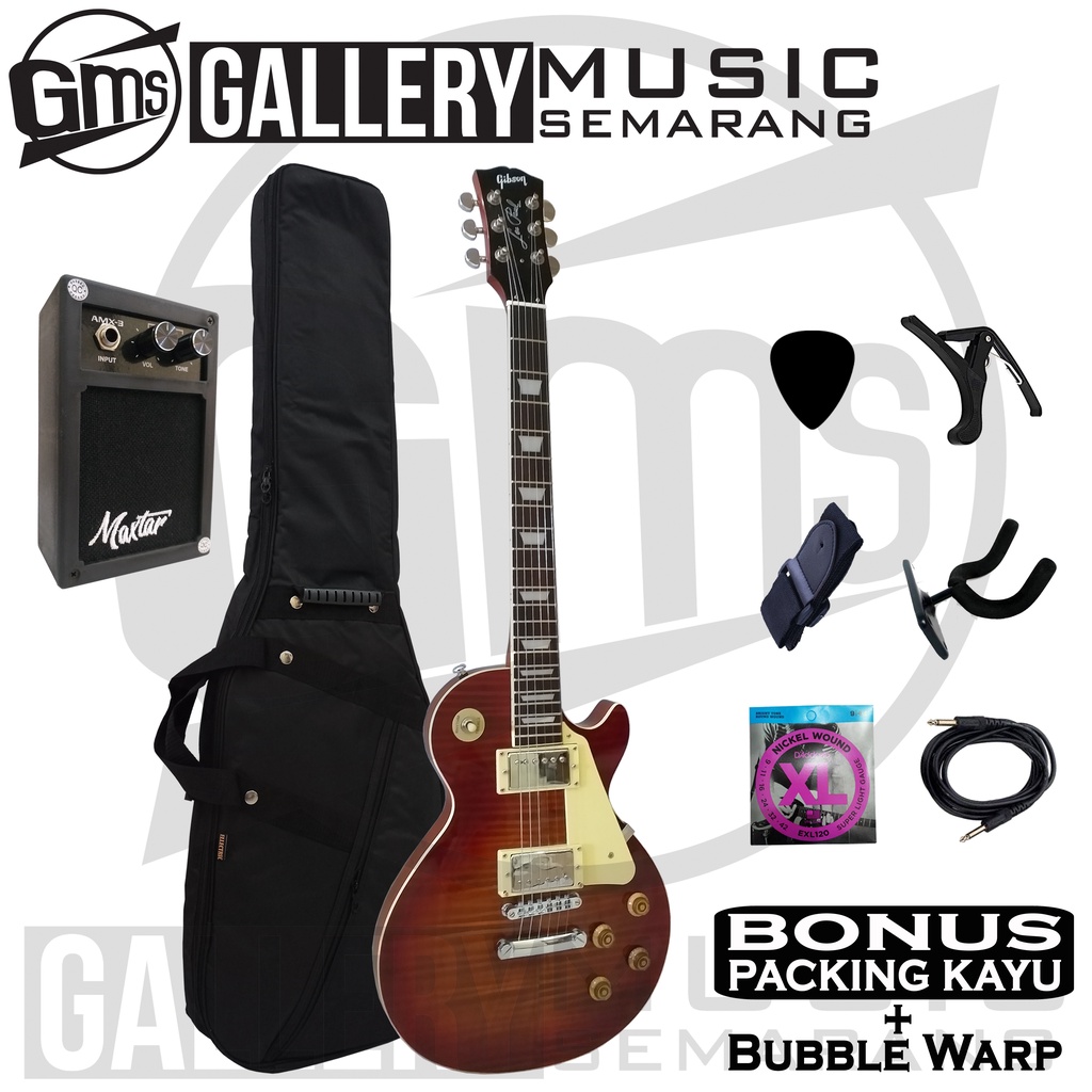 Gitar Elektrik Gibson Les Paul Sunbrust