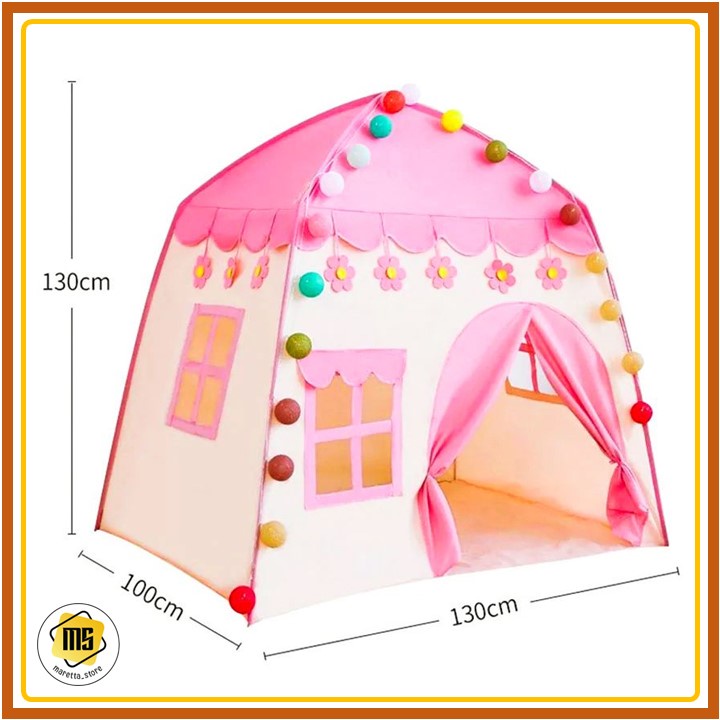 Tenda Anak Model Rumah Princess