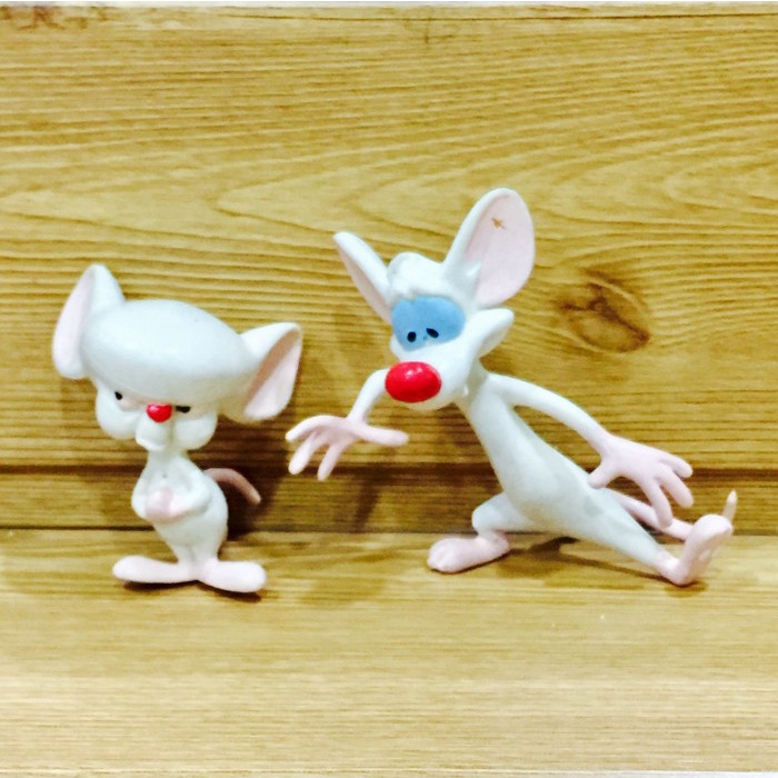 Topper Pinky And The Brain Figures Set-2