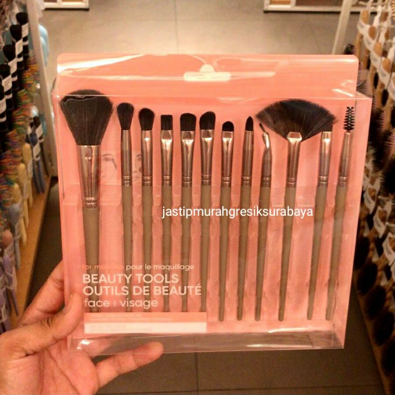 Jual MINISO Brush Set EYEBROW BRUSH SET MINISO FACIAL MASK BRUSH Shopee Indonesia