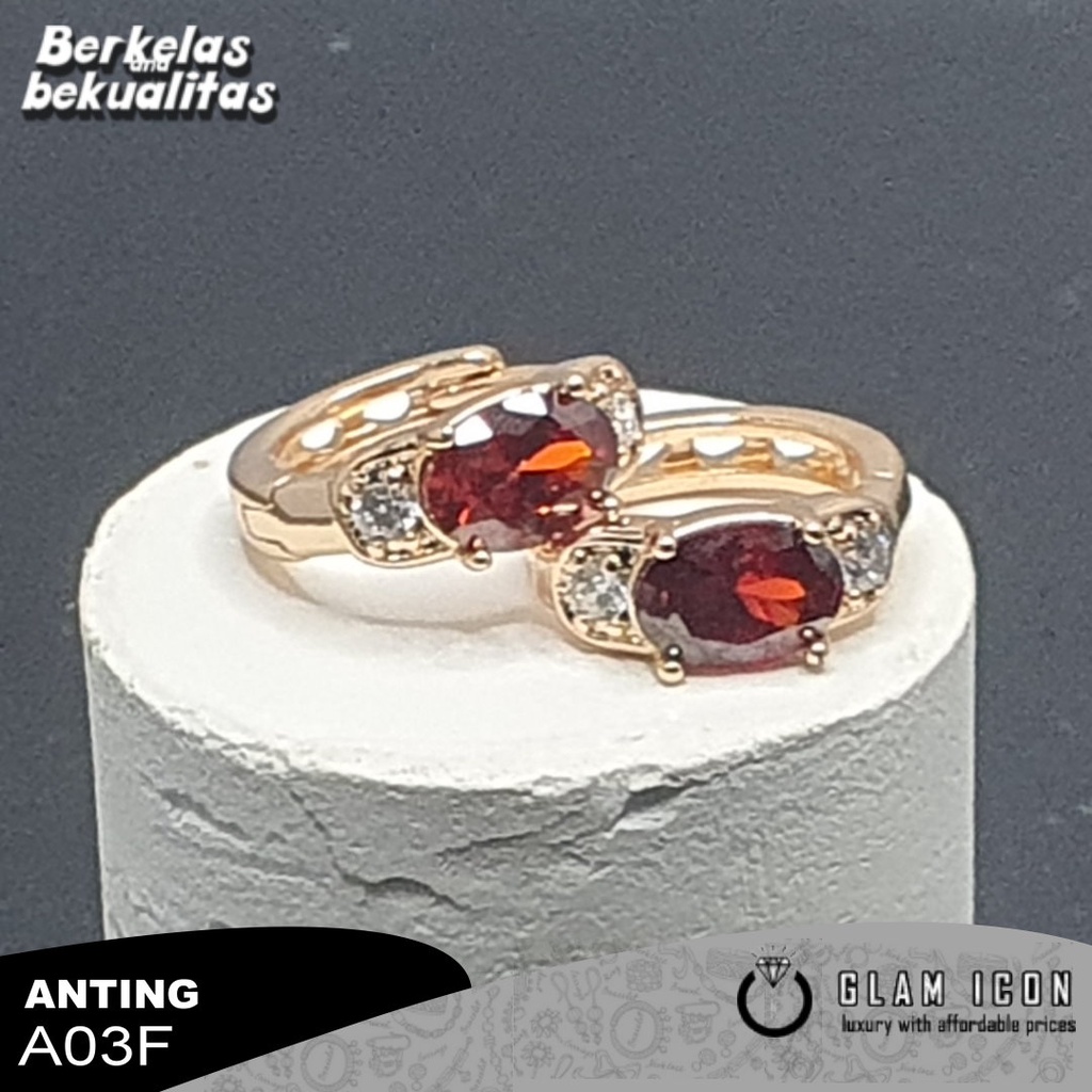 Anting Mata Motif  Cantik dan Elegant A03