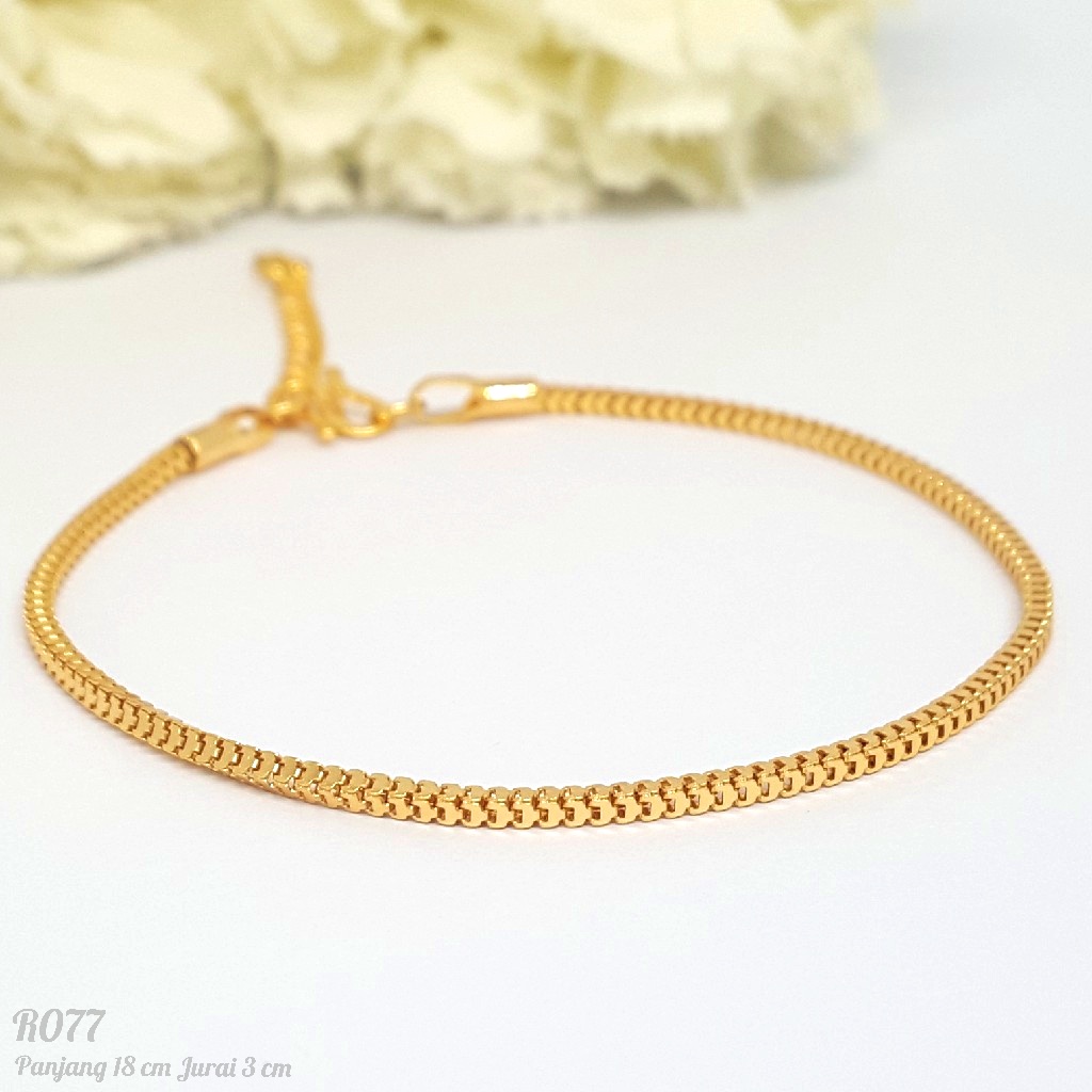 PGX Gelang Tangan Xuping Wanita Perhiasan Lapis Emas Aksesoris Fashion Premium - R077