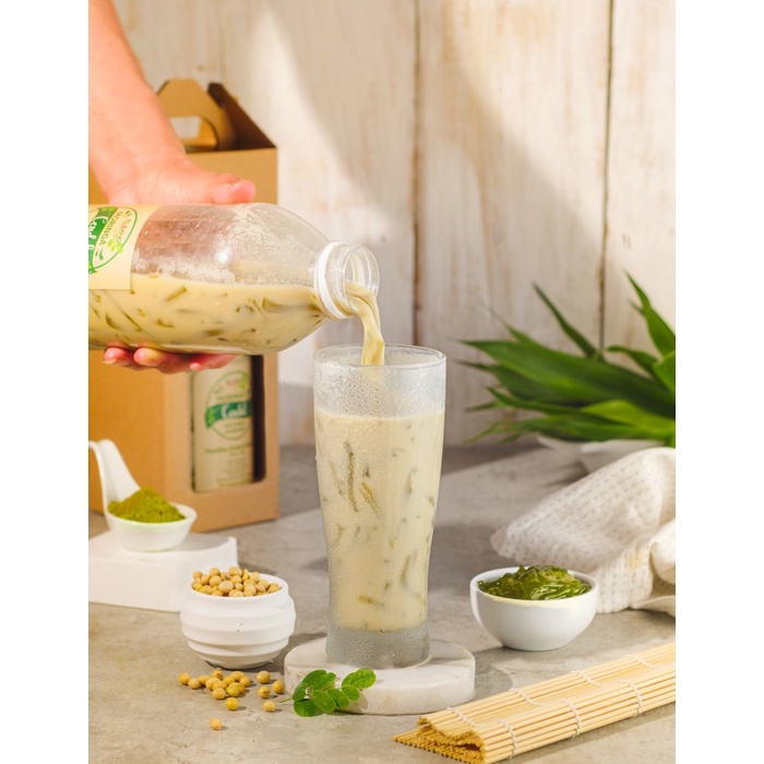 

[TERBARU] Cendol & Kuah Susu Kedelai @1L (1pcs/box)