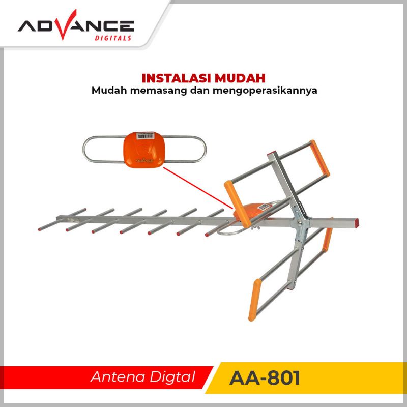 Advance Antena TV Digital Luar / Outdoor AA-801