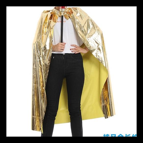 

JUBAH EMAS KOSTUM HALOWEEN JUBAH COSPLAY RAJA GOLD HALLOWEEN COSTUME BARU